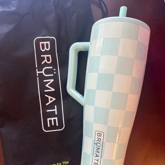 Brumate Other - Seafoam Checker Brumate Era 40oz